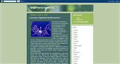 Desktop Screenshot of geneticaonline.blogspot.com