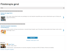 Tablet Screenshot of geralfisioterapia.blogspot.com