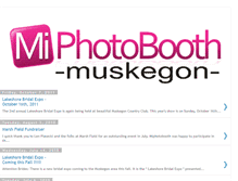 Tablet Screenshot of miphotoboothmuskegon.blogspot.com