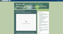 Desktop Screenshot of monavieinfo.blogspot.com