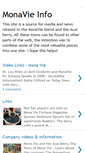 Mobile Screenshot of monavieinfo.blogspot.com