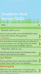 Mobile Screenshot of heathersmadsavingskills.blogspot.com