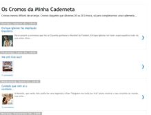Tablet Screenshot of cromosdacaderneta.blogspot.com
