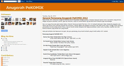 Desktop Screenshot of anugerahpekomik.blogspot.com