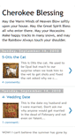 Mobile Screenshot of cherokeeblessing.blogspot.com