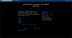 Desktop Screenshot of conteudo-amagiadeharrypotter.blogspot.com