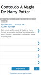 Mobile Screenshot of conteudo-amagiadeharrypotter.blogspot.com