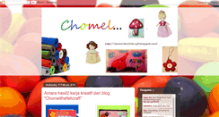 Desktop Screenshot of chomelthefeltcraft.blogspot.com