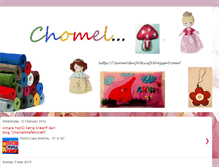 Tablet Screenshot of chomelthefeltcraft.blogspot.com