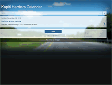 Tablet Screenshot of kapitiharrierscalendar.blogspot.com