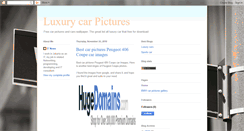 Desktop Screenshot of luxury-carpictures.blogspot.com