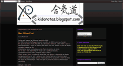 Desktop Screenshot of aikidonotas.blogspot.com