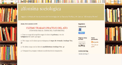 Desktop Screenshot of alfonsinasociologica.blogspot.com