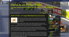 Desktop Screenshot of diariodeumpilotoamador.blogspot.com