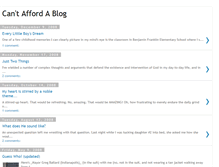Tablet Screenshot of cantaffordablog.blogspot.com