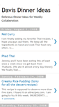 Mobile Screenshot of davisdinnerideas.blogspot.com
