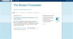 Desktop Screenshot of bostonforecaster.blogspot.com