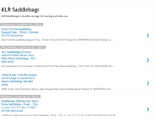 Tablet Screenshot of klrsaddlebags.blogspot.com