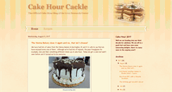 Desktop Screenshot of cakehour.blogspot.com
