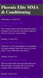 Mobile Screenshot of phoenixelite.blogspot.com