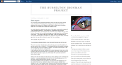 Desktop Screenshot of busseltonironmanproject.blogspot.com