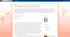 Desktop Screenshot of cogn150womeninthemedia.blogspot.com