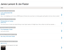 Tablet Screenshot of jameslamontjonfoster.blogspot.com