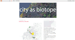 Desktop Screenshot of cityasbiotope.blogspot.com