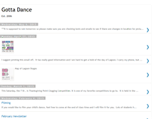 Tablet Screenshot of gottadancehoneyville.blogspot.com