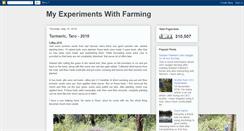 Desktop Screenshot of farming-experiments.blogspot.com