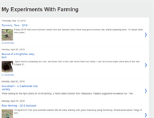 Tablet Screenshot of farming-experiments.blogspot.com