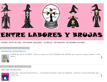 Tablet Screenshot of laboresybrujass.blogspot.com