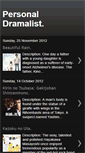 Mobile Screenshot of dramalist.blogspot.com