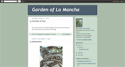 Desktop Screenshot of gardenoflamancha.blogspot.com