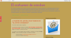 Desktop Screenshot of elcosturerodemimbre.blogspot.com