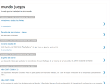 Tablet Screenshot of mundojuegos-forcewar.blogspot.com