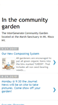 Mobile Screenshot of inthecommunitygarden.blogspot.com