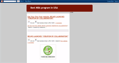 Desktop Screenshot of best-mba-program.blogspot.com