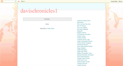 Desktop Screenshot of davischronicles1.blogspot.com