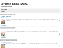 Tablet Screenshot of loriginalediriccopatrizia.blogspot.com