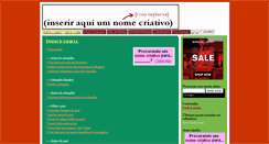 Desktop Screenshot of nomecriativo.blogspot.com