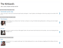 Tablet Screenshot of johnandlaurenkirkland.blogspot.com