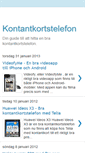 Mobile Screenshot of kontantkortstelefon.blogspot.com