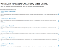 Tablet Screenshot of justforlaughsfunnyvideo.blogspot.com