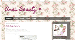 Desktop Screenshot of anas-beauty.blogspot.com