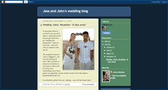 Desktop Screenshot of jessandjohnsweddingblog.blogspot.com