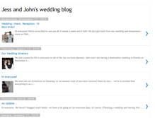 Tablet Screenshot of jessandjohnsweddingblog.blogspot.com