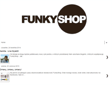 Tablet Screenshot of funkyshopblog.blogspot.com