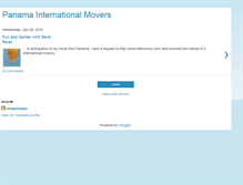 Tablet Screenshot of panamainternationalmovers.blogspot.com