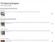 Tablet Screenshot of dancingdesigner.blogspot.com